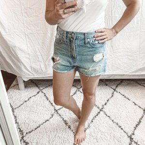 Madewell The Perfect Jean Short Sz 28